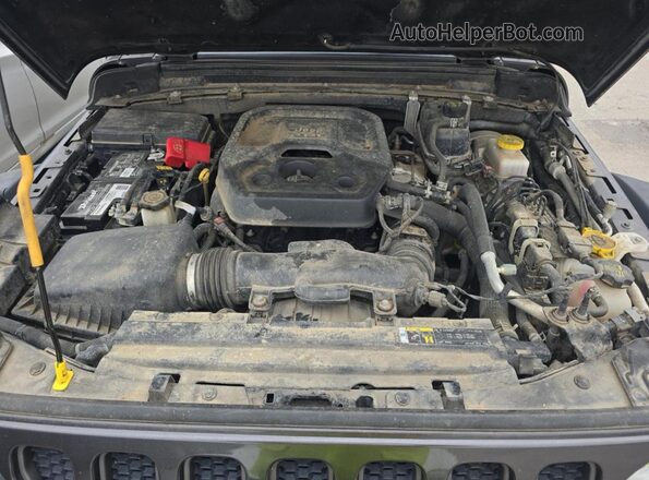 1C4HJXFN9LW151755 2020 JEEP WRANGLER Серый Вид салона спереди