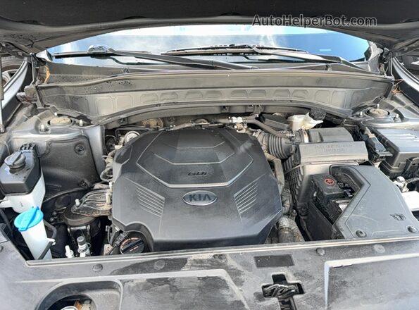 5XYP3DHC3MG133234 2021 KIA TELLURIDE Gray Вид панелі приладів