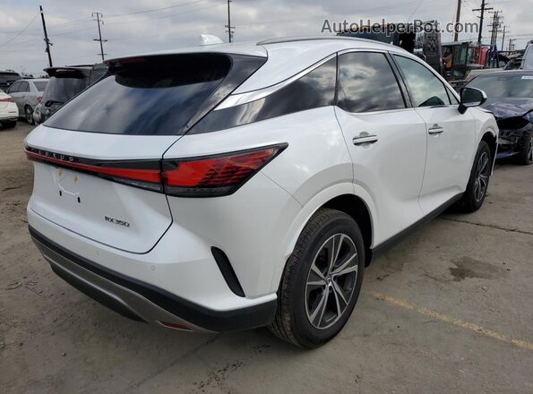2T2BAMBA4RC046710 2024 LEXUS RX 350 White წინა მარჯვენა