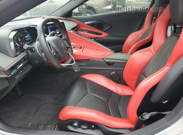 1G1YB2D48R5100264 2024 CHEVROLET CORVETTE Silver წინა პანელის ხედი