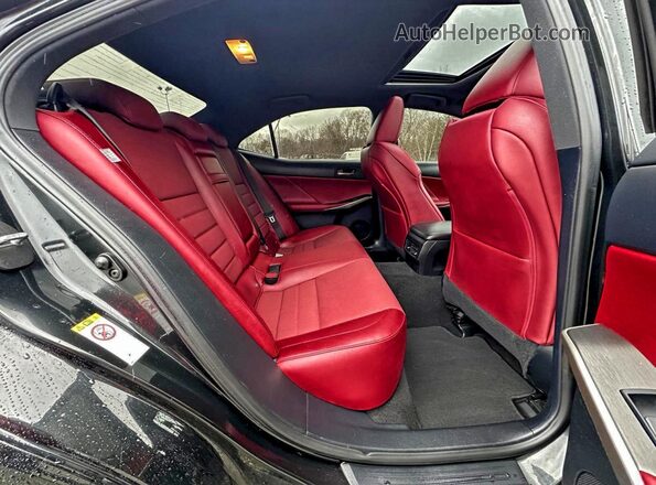 JTHC81D22K5035098 2019 LEXUS IS Black Vista trasera