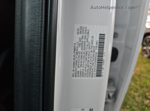 5FNYG1H79SB062345 2025 HONDA PILOT White 