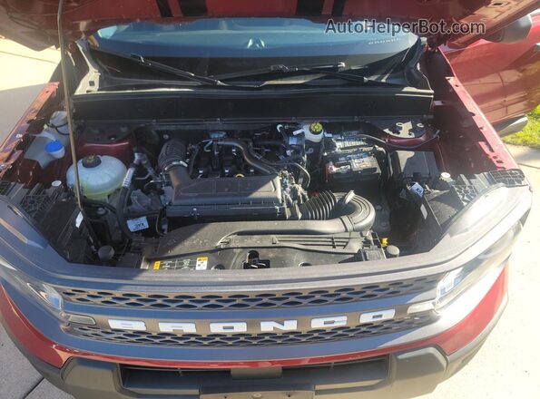 3FMCR9BN5SRE23011 2025 FORD BRONCO Красный 