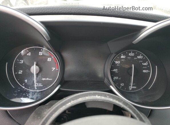 ZARFANBN1L7636683 2020 ALFA ROMEO GIULIA Gray Հետևի նստատեղերի տեսք