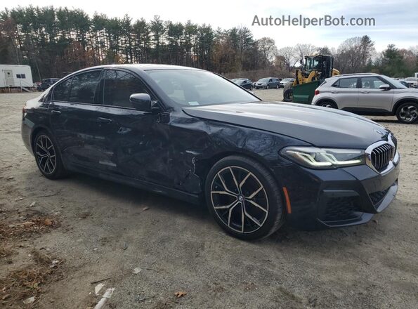 WBA13BJ02PCM84524 2023 BMW 5 SERIES Blue წინა ხედი