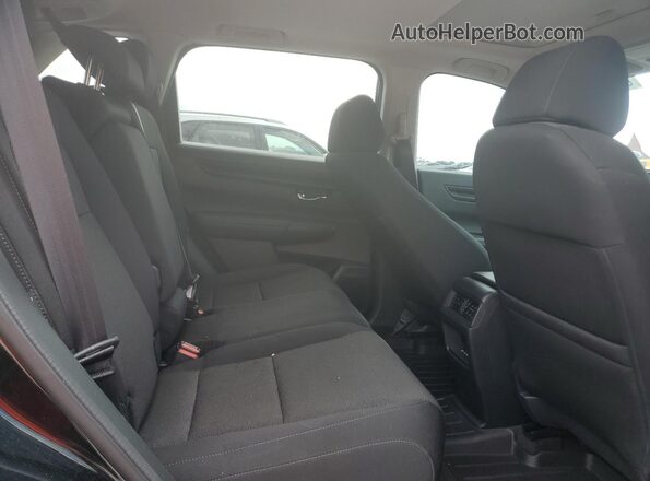 7FARS4H43SE001524 2025 HONDA CR-V Black Вид задніх сидінь