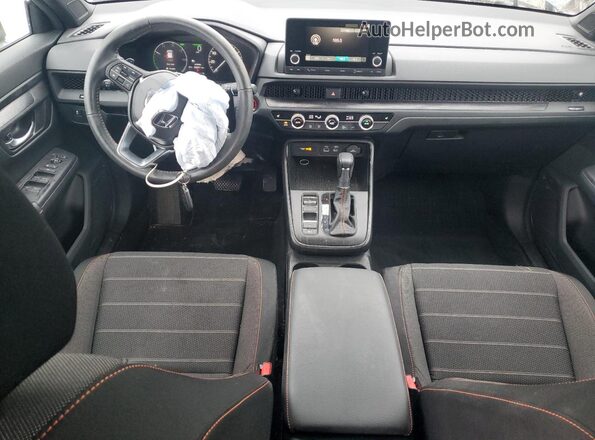 7FARS5H58PE011357 2023 HONDA CR-V Gray Dashboard view