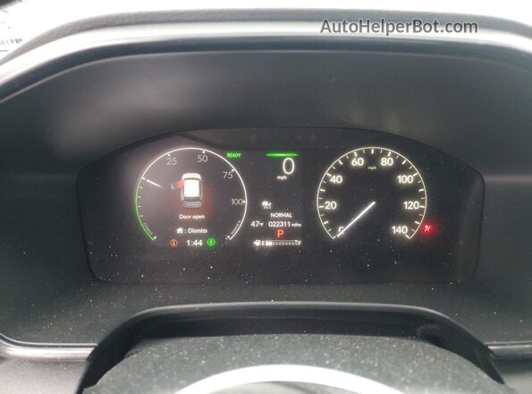 7FARS5H58PE011357 2023 HONDA CR-V Gray Instrument cluster view