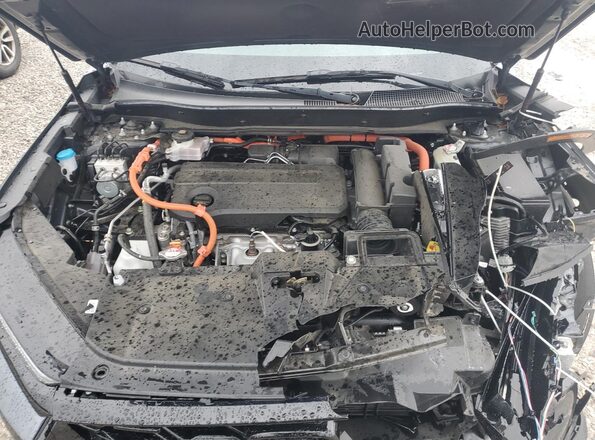 7FARS5H58PE011357 2023 HONDA CR-V Gray Engine compartment view
