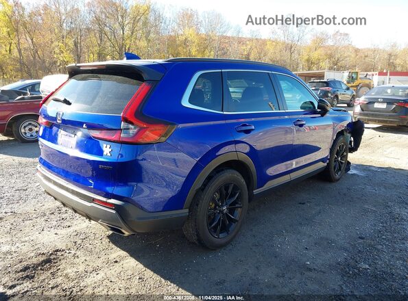 7FARS6H50PE040275 2023 HONDA CR-V HYBRID Синий 