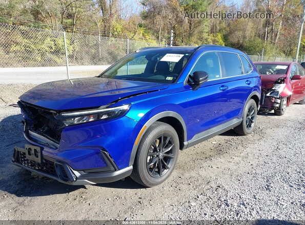7FARS6H50PE040275 2023 HONDA CR-V HYBRID Синий 