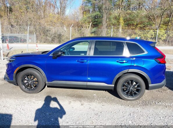 7FARS6H50PE040275 2023 HONDA CR-V HYBRID Синий 