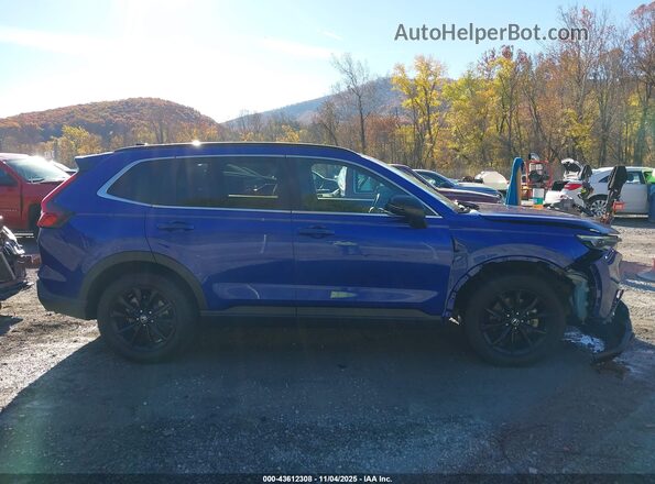 7FARS6H50PE040275 2023 HONDA CR-V HYBRID Синий 