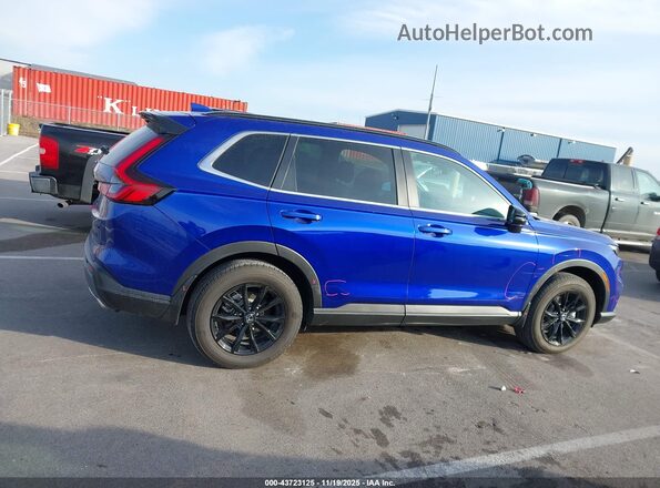 7FARS6H50SE037899 2025 HONDA CR-V HYBRID Blue 
