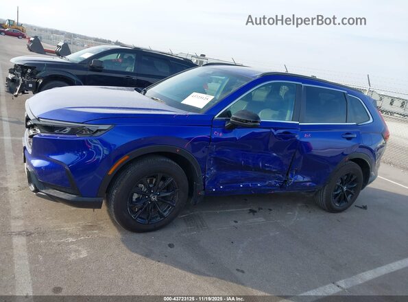7FARS6H50SE037899 2025 HONDA CR-V HYBRID Blue 