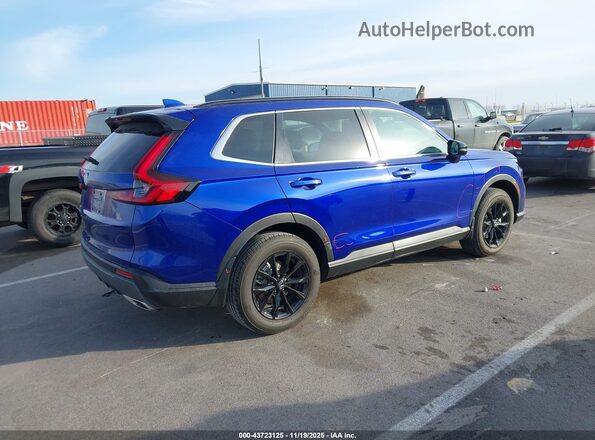 7FARS6H50SE037899 2025 HONDA CR-V HYBRID Blue 