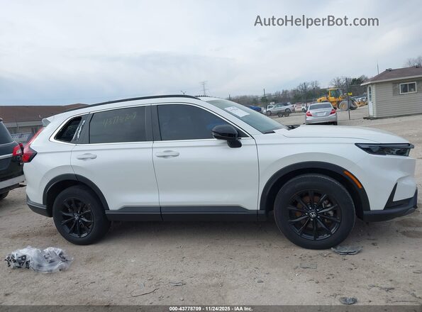 7FARS6H55PE025741 2023 HONDA CR-V White ხელსაწყოთა პანელის ხედი