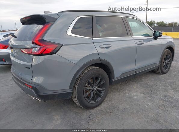 7FARS6H8XSE073416 2025 HONDA CR-V Gray Tył prawy