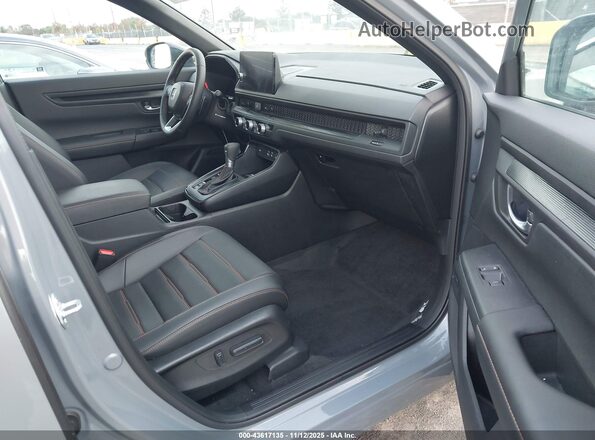 7FARS6H8XSE073416 2025 HONDA CR-V Gray Widok wnętrza z przodu