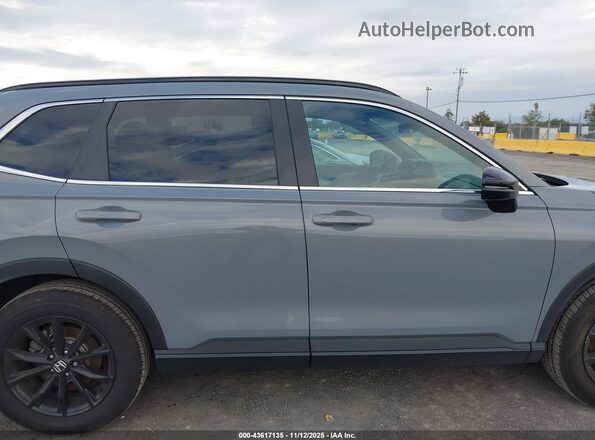 7FARS6H8XSE073416 2025 HONDA CR-V Gray Widok wnętrza z tyłu