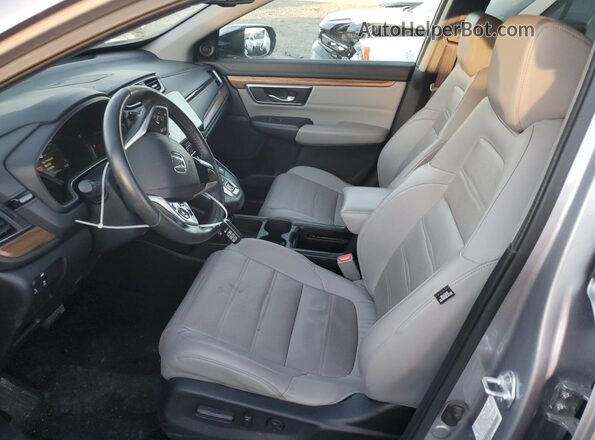 7FART6H83ME007550 2021 HONDA CR-V Серебряный Вид салона спереди