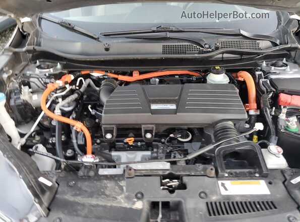 7FART6H83ME007550 2021 HONDA CR-V Серебряный Вид подкапотного пространства