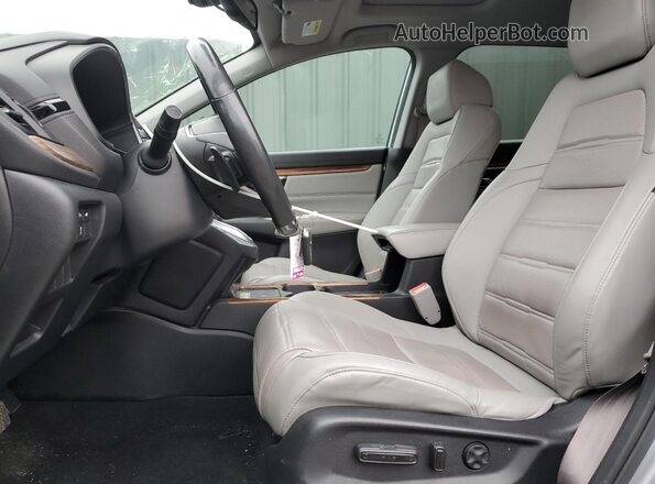 7FART6H9XME018313 2021 HONDA CR-V Серебряный Вид салона спереди