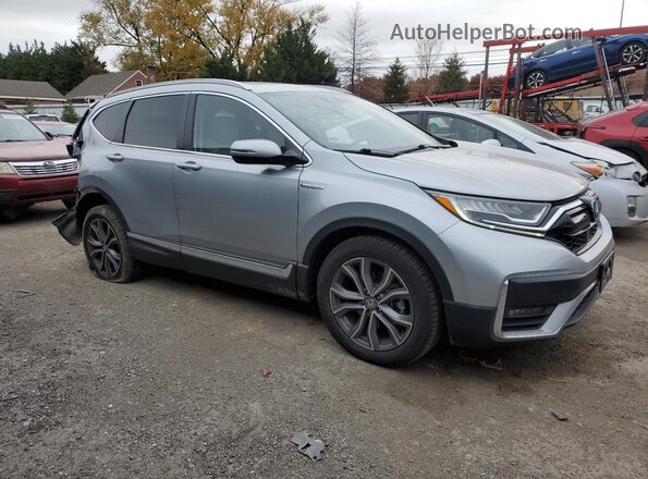 7FART6H9XME018313 2021 HONDA CR-V Серебряный Передняя правая четверть