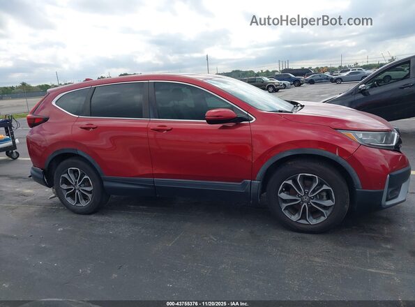 7FARW1H53LE015176 2020 HONDA CR-V Red უკანა სალონის ხედი