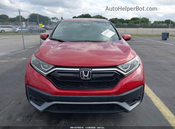 7FARW1H53LE015176 2020 HONDA CR-V Red ხელსაწყოთა პანელის ხედი