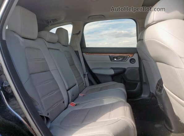7FARW1H90LE006311 2020 HONDA CR-V Black Rear seats view