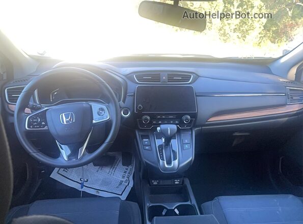 7FARW2H55ME017552 2021 HONDA CR-V White Widok zestawu wskaźników