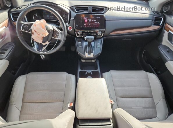 7FARW2H87NE031156 2022 HONDA CR-V Красный Вид панели приборов