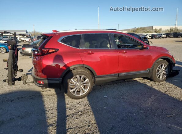 7FARW2H93NE051283 2022 HONDA CR-V Red Trasero derecho