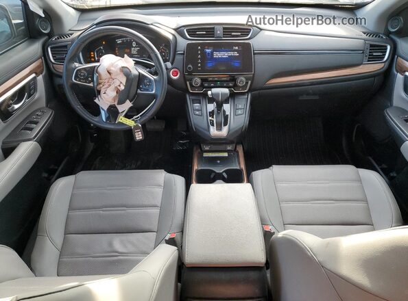 7FARW2H93NE051283 2022 HONDA CR-V Red Vista del salpicadero
