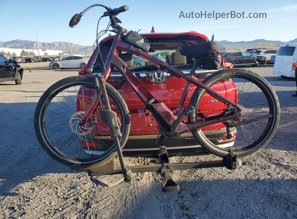 7FARW2H93NE051283 2022 HONDA CR-V Red Vista trasera
