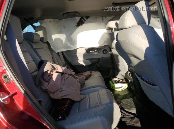 7FARW2H93NE051283 2022 HONDA CR-V Red Vista interior trasera