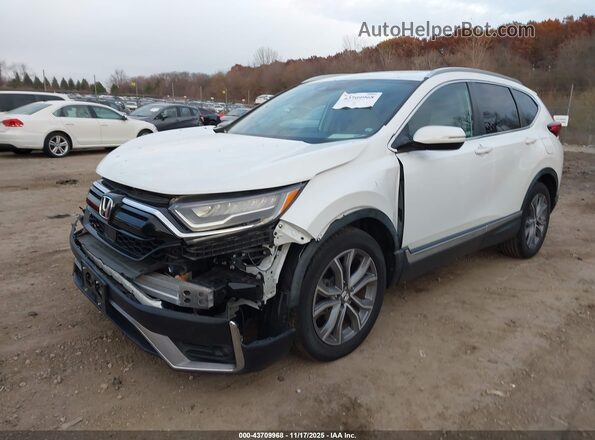 7FARW2H9XNE033556 2022 HONDA CR-V White Przód lewy