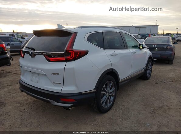 7FARW2H9XNE033556 2022 HONDA CR-V White Tył prawy