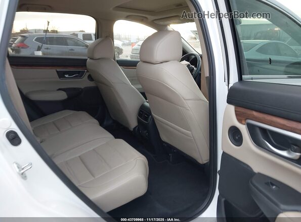 7FARW2H9XNE033556 2022 HONDA CR-V White Widok naklejki z numerem VIN
