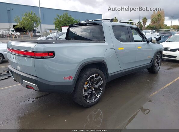 7FCTGAAA0PN022500 2023 RIVIAN R1T Gray Trasero derecho