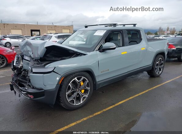 7FCTGAAA0PN022500 2023 RIVIAN R1T Gray Vista tres cuartos delantera izquierda