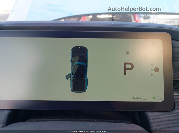 7FCTGAAA1PN017807 2023 RIVIAN R1T Blue უკანა სავარძლების ხედი