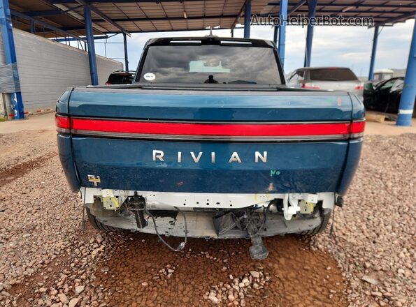 7FCTGAAAXNN009122 2022 RIVIAN R1T Teal უკანა ხედი