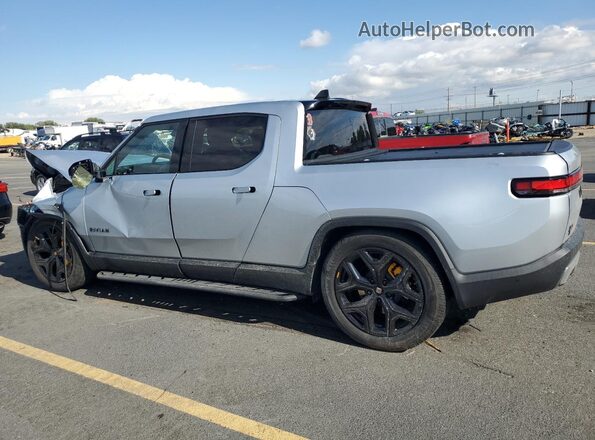 7FCTGAAL0NN006537 2022 RIVIAN R1T Silver უკანა მარცხენა
