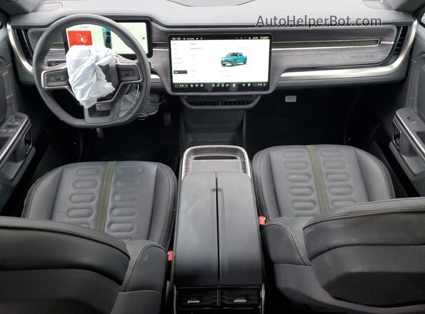 7FCTGCAA3RN030878 2024 RIVIAN R1T Blue Առջևի վահանակի տեսք