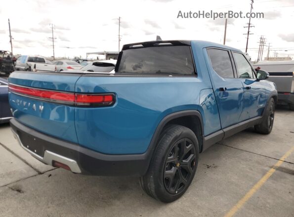 7FCTGCAA3RN030878 2024 RIVIAN R1T Blue Հետևի աջ