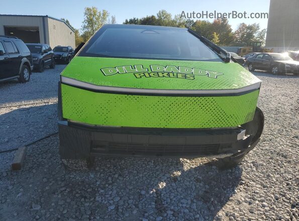 7G2CEHED1RA048818 2024 TESLA CYBERTRUCK Green Vista frontal