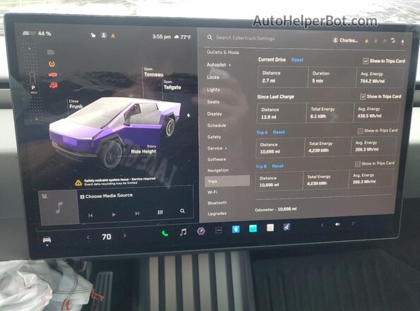 7G2CEHED4RA029826 2024 TESLA CYBERTRUCK Purple 