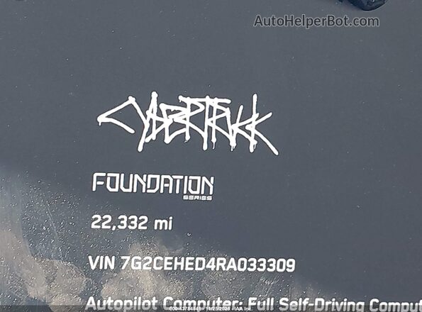 7G2CEHED4RA033309 2024 TESLA CYBERTRUCK Black 